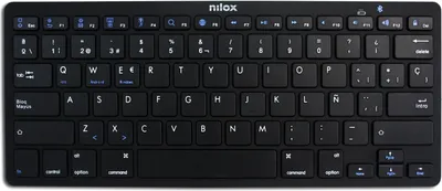Immagine prodotto di Nilox NXKB01B tastiera Universale Bluetooth QWERTY Spagnolo Nero