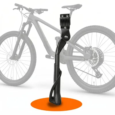 Produktbild von Mepham Fahrradständer 24-29 Zoll Höhenverstellbarer Seitenständer aus Aluminiumlegierung, Stabil Fahrrad ständer für Mountainbike, E-Bike, Trekkingrad und Cityrad