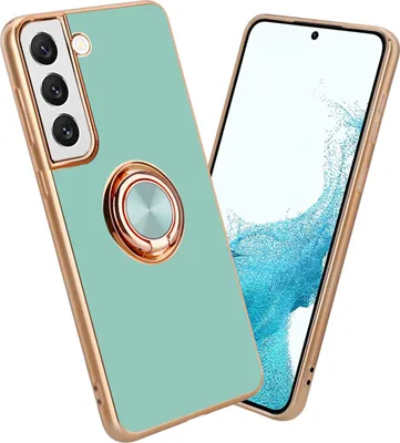 Immagine prodotto di Cadorabo cover protettiva per Samsung Galaxy S21 5G cover in turchese custodia cover fotocamera protezione supporto auto magnetico
