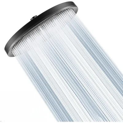 Produktbild von Regenduschkopf 27,9 cm Hochdruck mattschwarz mit Selbstreinigungsmechanismus