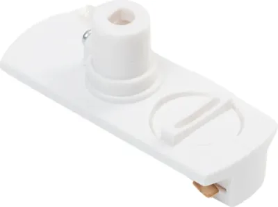 Produktbild von Qub Pendelleuchtenadapter - Weiß - 1-Phasen - Schienenadapter für Deckenbeleuchtung - Einfache Montage