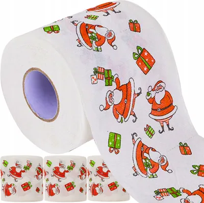 Zdjęcie produktu dla Świąteczny papier toaletowy - 4 szt. 20353
