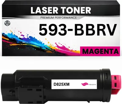 Produktbild von Toner kits kompatibel für Dell 593-BBRV H625cdw/H825cdw/S2825cdn in Magenta