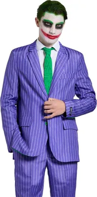 Produktbild von The Joker Anzug - Suitmeister Original lizenziertes Joker Kostüm Größe: XL