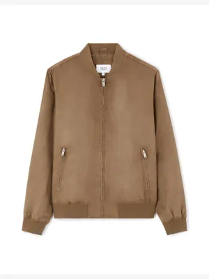Produktbild von Celio Lusuedelit Herren Jacke, Größe XL, in der Farbe Braun, aus 100% Polyester