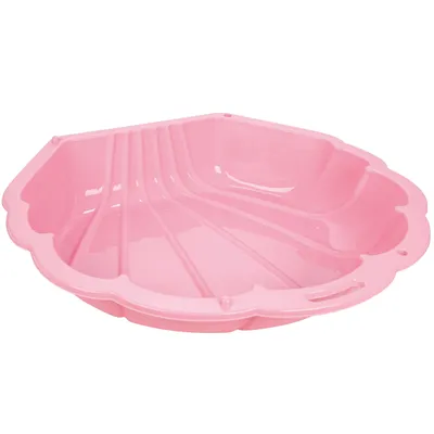 Image de WOOPIE Bac à sable et piscine « Coquillage » rose 3 en 1 (piscine hors eau) – 1 pièce