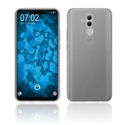 Produktbild von PhoneNatic Case kompatibel mit Huawei Mate 20 Lite - Crystal Clear Silikon Hülle transparent Cover
