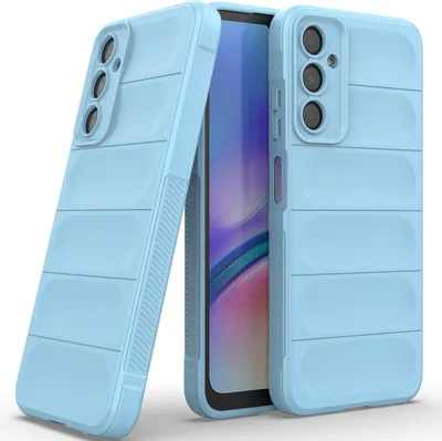 Produktbild von Handyhülle für Samsung Galaxy A05s Weich TPU Silikon Stossfest Anti-rutsch Hülle Blau