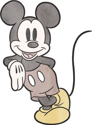 Produktbild von Disney Wandtattoo Mickey Mouse Grau, Rot und Gelb - 612723 - 100 x 127 cm