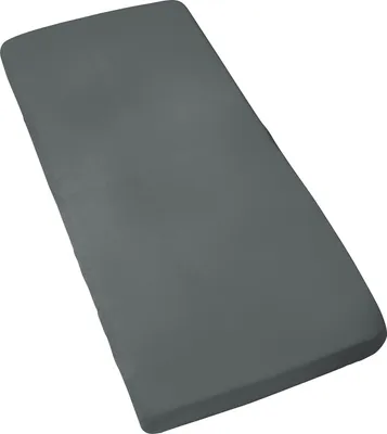 Produktbild von Erwin Müller Baby-Spannbettlaken Murnau" anthrazit 40x90 cm"