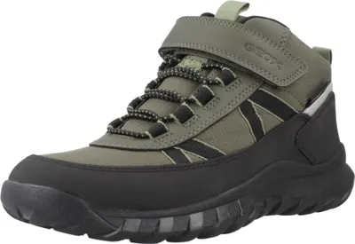 Produktbild von GEOX Jungen Sneaker J SIMBYOS BOY B in Grün mit atmungsaktiver ABX-Technologie