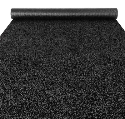 Zdjęcie produktu dla Wycieraczka - Wodoodporna TPE - Płaska 5 mm - Czarna - 100 x 100 cm - Do wnętrz i na zewnątrz
