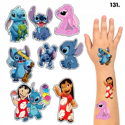 Image de Tatouages temporaires lavables pour enfants - 8 El. / 150 Motifs