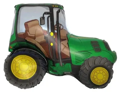 Image de Ballon en forme de tracteur, 60 cm - Flexmetal