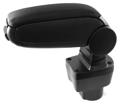 Image de Accoudoir « Barche » avec revêtement en cuir noir – pour Dacia Duster I 2010-2015, Nissan Terrano III 2014-2018