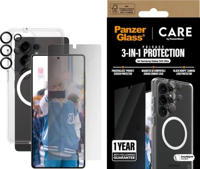 Produktbild von CARE Flagship 3-in-1 Privacy Bundle Samsung Galaxy S25 Ultra