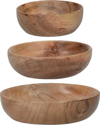 Image de Artesà Bols de service en bois d'acacia - Set 3pcs.