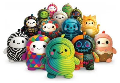Sammelfiguren-Set 6 cm, 26 Stück, Blind Box Display