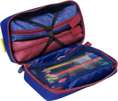 Produktbild von Fc Barcelona 3 In 1 With Stationeries Mäppchen Rot,Blau  Mann Rot,Blau One Size