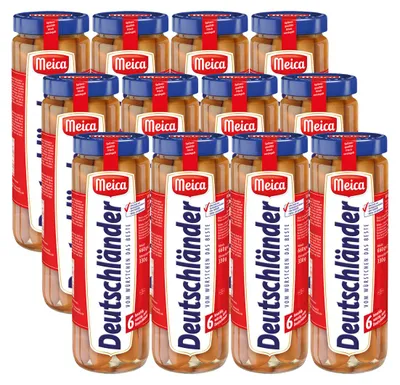 Immagine prodotto di Salsicce tedesche Meica 330g confezione da 12 pezzi