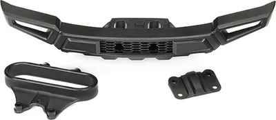 Zdjęcie produktu dla Przedni zderzak Traxxas + wspornik, adapter