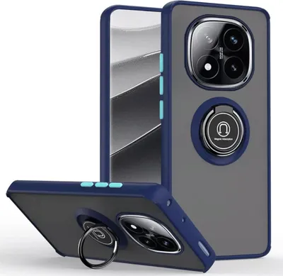 Produktbild von Hülle für Xiaomi Redmi Note 14 5G Ringhalterung Silikon Case Tasche Magnet Cover