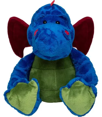 Image de Mbw - Peluche « MiniFeet Magnus » en forme de cerf-volant LT3579 (32 cm) (bleu/vert)