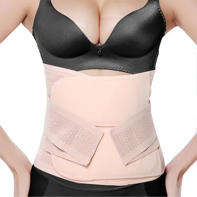 Produktbild von Postpartum Tummy Wrap Belt Pregnancy Recovery Girdle Corset Waist Trainer Band -