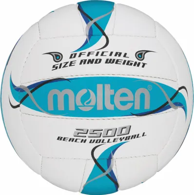 Produktbild von molten Beachvolley Trainingsball BV2500-FBO weiß 5