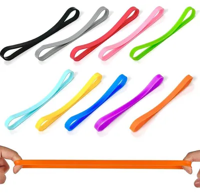 Produktbild von Gummibänder – 10 Stück, 100 mm x 5 mm