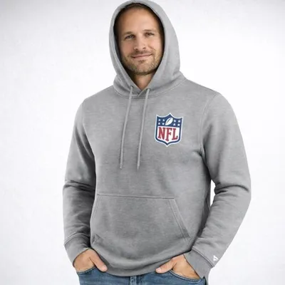 Produktbild von Herren-Sweatshirt "Fanatics All Team Graphic Hoodie", grau - Größe L