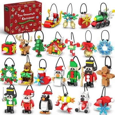 Produktbild von Adventskalender Weihnachten Adventskalender - 24 Türchen - 24 Stück - Weihnachtsdeko