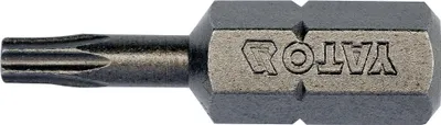 Obrázok produktu pre TORX-bitové hlavice T10, 25 mm, 10 ks, pieskované, oceľ S2