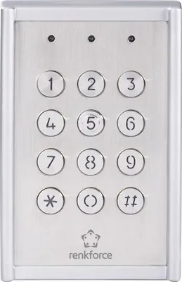 Immagine prodotto di Renkforce 751624 Codeschloss Aufputz IP65 mit beleuchteter Tastatur