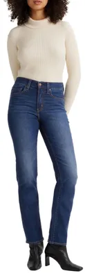 Imagen del producto de 724 Pantalón recto de corte alto, modelo Chelsea, color carbón
