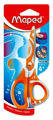 Produktbild von Maped Schulschere mit Dekoration, 13,5 cm, Edelstahl