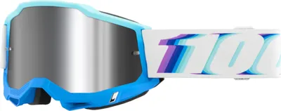 Produktbild von 100% Motocross Brille Accuri 2, Verspiegelt , Stamino - Blau