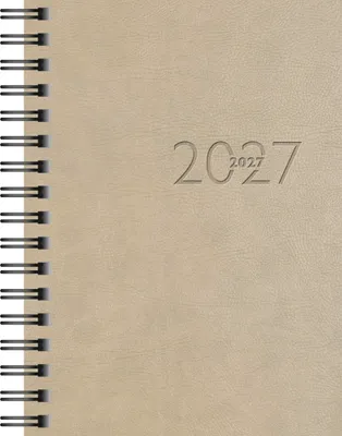 Produktbild von rido Taschenkalender Mod. perfect/Technik I 2027 | A6, Kunstleder, grau