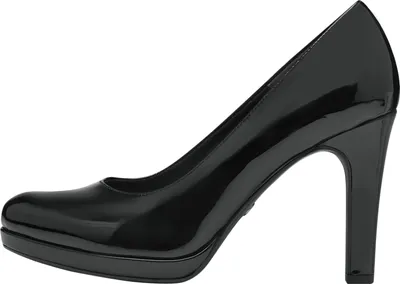 Image de Escarpin à talon cuir