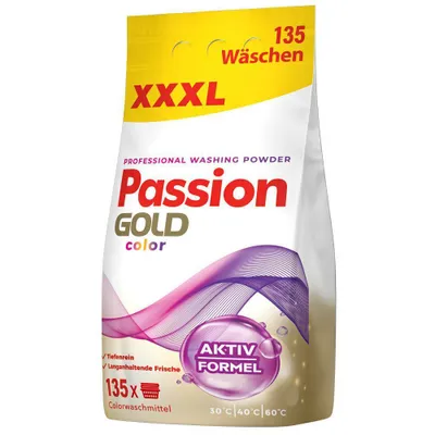 Obrázok produktu pre Passion Gold Prací prášok Color 8,1kg 135 praní