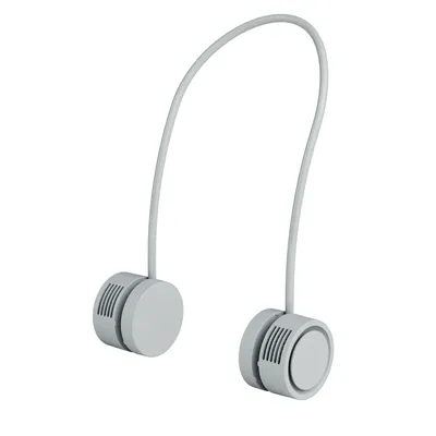 Obrázok produktu pre Prenosný a skladací krčný ventilátor s funkciou aromaterapie, USB nabíjanie, kompaktný na cesty, ideálny na leto, do kancelárie a na cestovanie