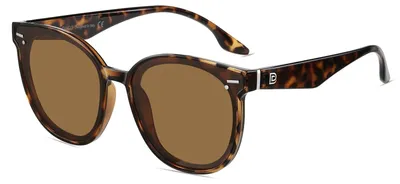 Produktbild von Retro Runde Sonnenbrille mit UV400 Schutz für Frauen