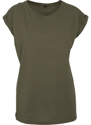 Immagine prodotto di Build Your Brand - T-shirt con spalle scese da donna LT2558 (5XL) (oliva)