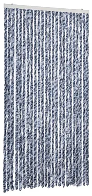 Immagine prodotto di vidaXL Tenda Fly blu e bianca 100x200 cm in ciniglia