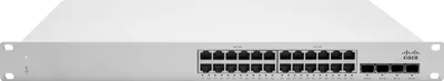 Produktbild von Cisco Meraki MS250-24, Managed, L3, Gigabit Ethernet (10/100/1000), Rack-Einbau, 1U