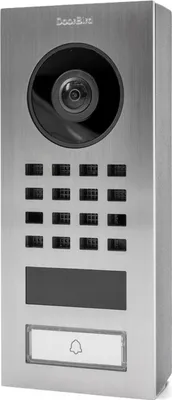 Produktbild von DoorBird DoorBird D1101V IP Video Türstation Aufputz Edelstahl V2A