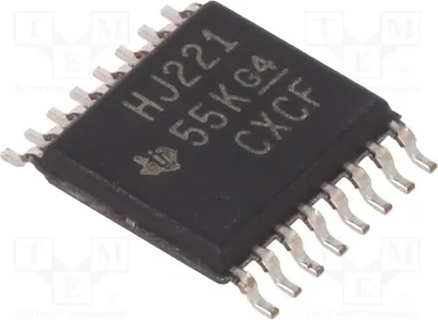 Immagine prodotto di 3 multivibratori monostabili, resettabili. Canali: 2. CD74HC221PW. Multivibratori