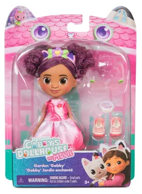 Immagine prodotto di Casa delle bambole di Gabby, bambola Gabby con abito da principessa
