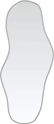 Obrázok produktu pre vidaXL Nástenné zrkadlo strieborné 90x40 cm