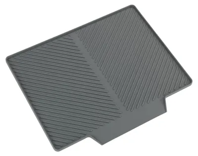 Produktbild von WENKO Abtropfmatte Nelia Maxi Schwarz Geschirr Küche Helfer Trocknung
